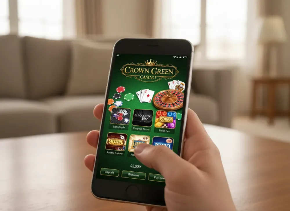 app Crown Green Casino