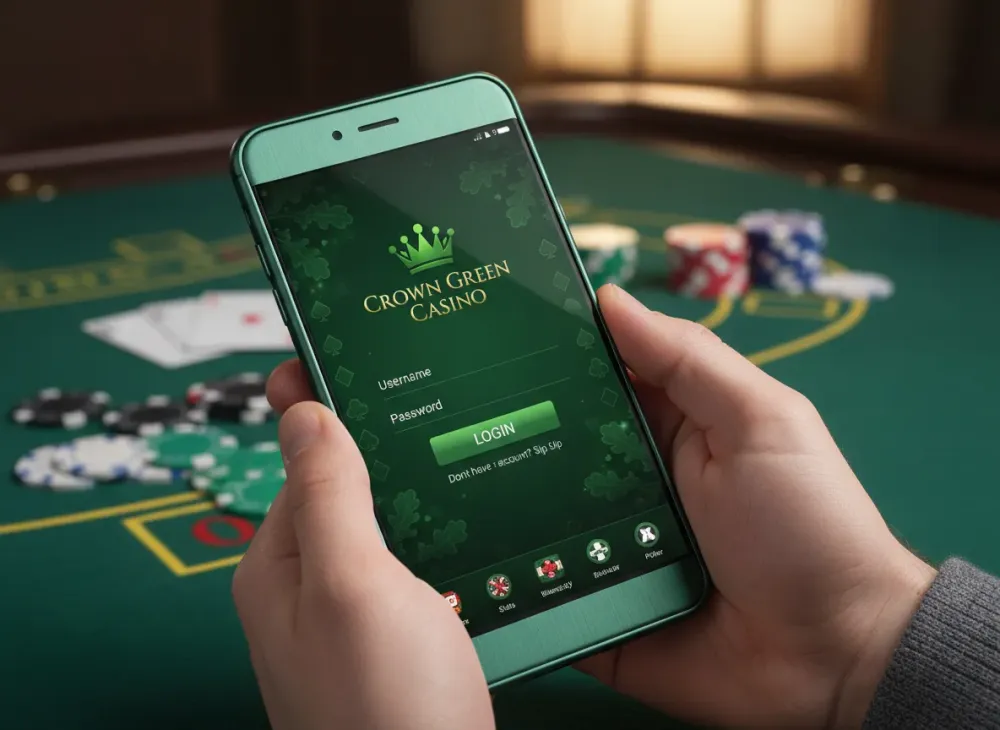 login Crown Green Casino